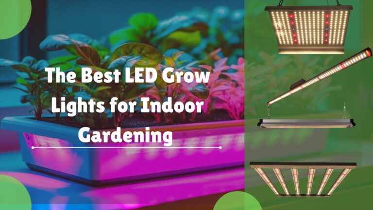 The Best LED Grow Lights for Indoor Gardening 