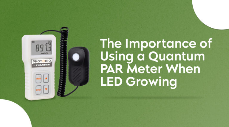 The Importance of Using a Quantum PAR Meter When LED Growing